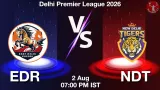 EDR vs NDT Dream11 Prediction, Preview & Updates - <small>Sun, 02 Aug 07:00 PM IST</small>
