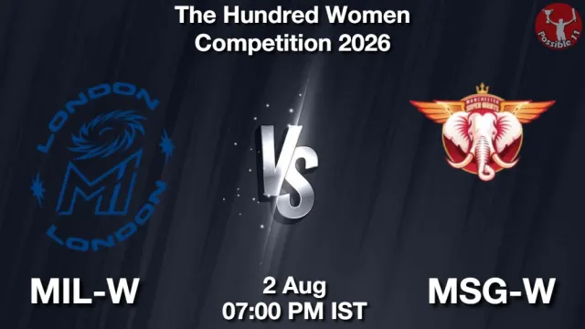 MIL-W vs MSG-W Match Previews and Cricket Tips