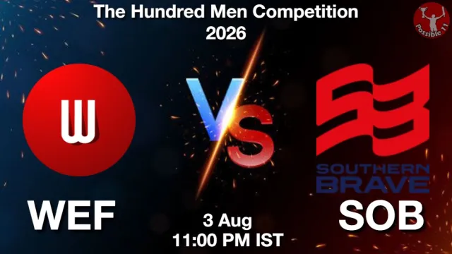 WEF vs SOB Match Previews and Cricket Tips