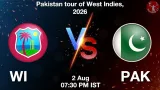WI vs PAK Dream11 Prediction, Preview & Updates - <small>Sun, 02 Aug 07:30 PM IST</small>