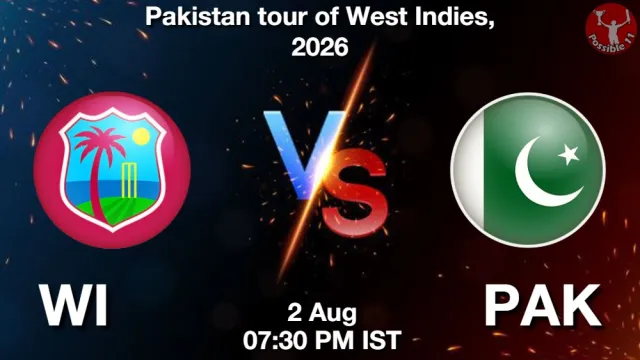 WI vs PAK Match Previews and Cricket Tips
