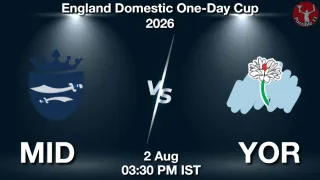 MID vs YOR MID vs YOR - England Domestic