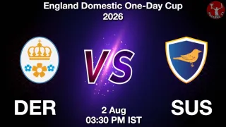DER vs SUS - England Domestic