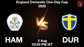 HAM vs DUR - England Domestic