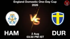 HAM vs DUR Match Preview, Picture