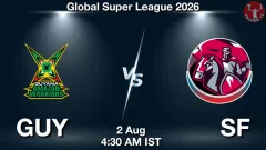 GUY vs SF Match Preview, Picture