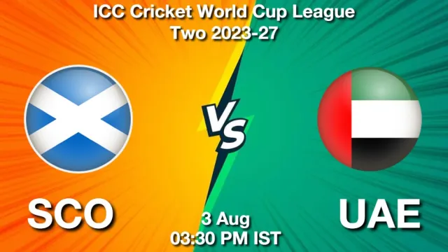SCO vs UAE Match Previews and Cricket Tips