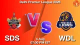 SDS vs WDL Dream11 Prediction, Preview & Updates - <small>Tue, 04 Aug 07:00 PM IST</small>