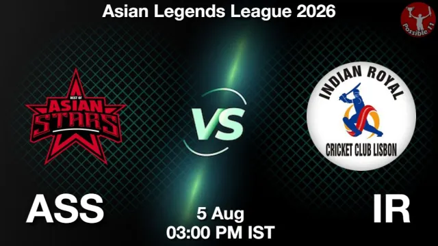 ASS vs IR Match Previews and Cricket Tips