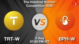 TRT-W vs BPH-W Dream11 Prediction - <small>Wed, 05 Aug 07:30 PM IST</small>