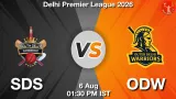 SDS vs ODW Dream11 Prediction, Preview & Updates - <small>Thu, 06 Aug 01:30 PM IST</small>