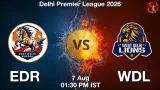 EDR vs WDL Dream11 Prediction, Preview & Updates - <small>Fri, 07 Aug 01:30 PM IST</small>