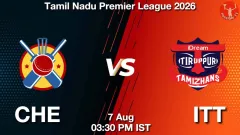 CHE vs ITT Match Preview, Picture