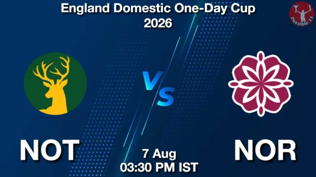 NOT vs NOR Match Previews and Cricket Tips