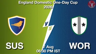 SUS vs WOR - England Domestic