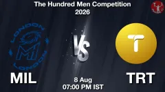 MIL vs TRT Match Preview, Picture