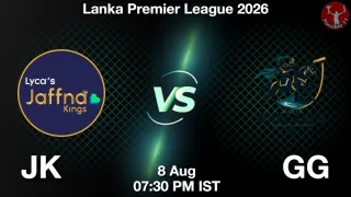 JK vs GG Matcch Previews