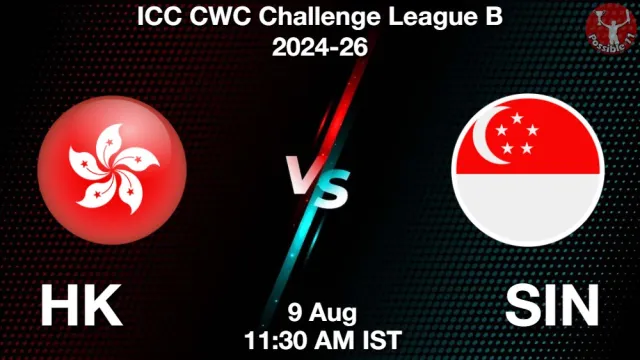HK vs SIN Match Previews and Cricket Tips