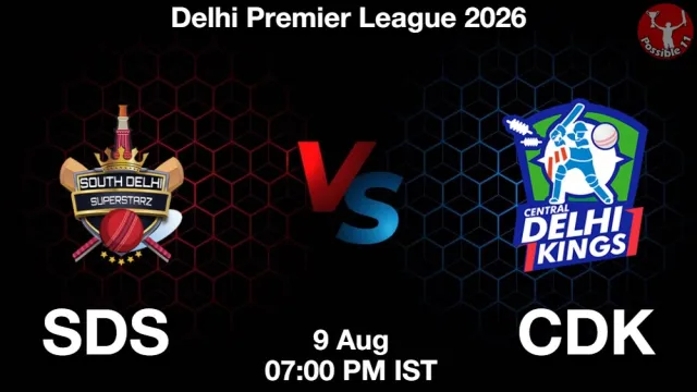 SDS vs CDK Match Previews and Cricket Tips