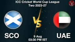 SCO vs UAE Match Preview, Picture