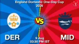DER vs MID Dream11 Prediction, Preview & Updates - <small>Sun, 09 Aug 03:30 PM IST</small>