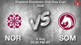 NOR vs SOM Dream11 Prediction, Preview & Updates - <small>Sun, 09 Aug 03:30 PM IST</small>