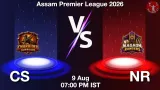 CS vs NR Dream11 Prediction, Preview & Updates - <small>Sun, 09 Aug 07:00 PM IST</small>