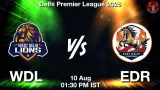 WDL vs EDR Dream11 Prediction, Preview & Updates - <small>Mon, 10 Aug 01:30 PM IST</small>