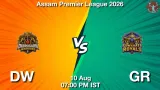DW vs GR Dream11 Prediction, Preview & Updates - <small>Mon, 10 Aug 07:00 PM IST</small>