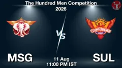 MSG vs SUL Match Preview, Picture