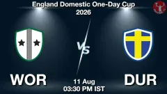 WOR vs DUR Match Preview, Picture