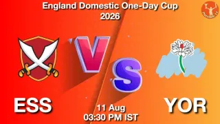 ESS vs YOR ESS vs YOR - England Domestic