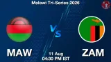 MAW vs ZAM Dream11 Prediction, Preview & Updates - <small>Tue, 11 Aug 04:30 PM IST</small>
