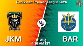 JKM vs BAR JKM vs BAR - Caribbean Premier