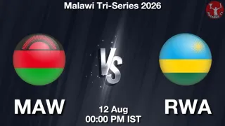 MAW vs RWA - Malawi Tri-Series