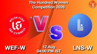 WEF-W vs LNS-W - The Hundred