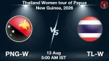 PNG-W vs TL-W Dream11 Prediction - <small>Thu, 13 Aug 05:00 AM IST</small>