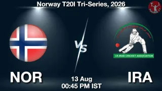 NOR vs IRA - Norway T20I
