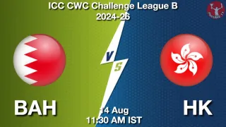 BAH vs HK - ICC CWC