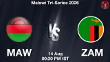 MAW vs ZAM Dream11 Prediction, Preview & Updates - <small>Fri, 14 Aug 12:30 PM IST</small>
