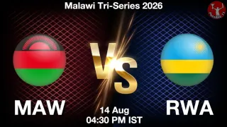 MAW vs RWA - Malawi Tri-Series