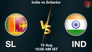 SL vs IND - India tour