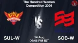 SUL-W vs SOB-W Dream11 Prediction - <small>Fri, 14 Aug 06:45 PM IST</small>