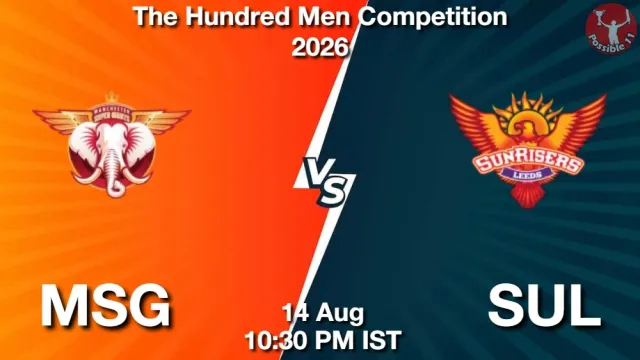 MSG vs SUL Match Previews and Cricket Tips