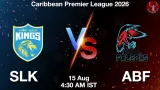 SLK vs ABF Dream11 Prediction, Preview & Updates - <small>Sat, 15 Aug 04:30 AM IST</small>