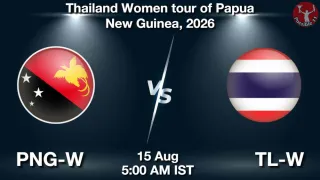 PNG-W vs TL-W PNG-W vs TL-W - Thailand Women