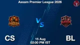 CS vs BL Dream11 Prediction, Preview & Updates - <small>Sat, 15 Aug 02:00 PM IST</small>