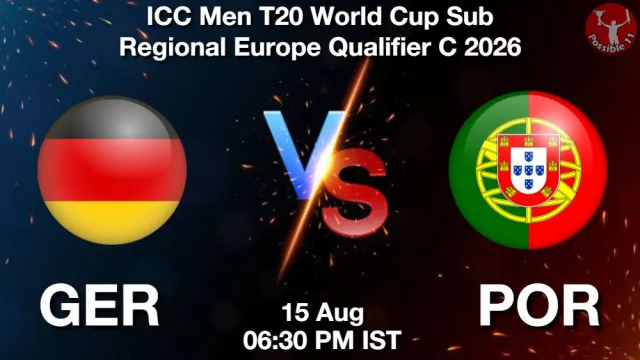 GER vs POR Match Previews and Cricket Tips
