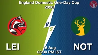 LEI vs NOT - England Domestic
