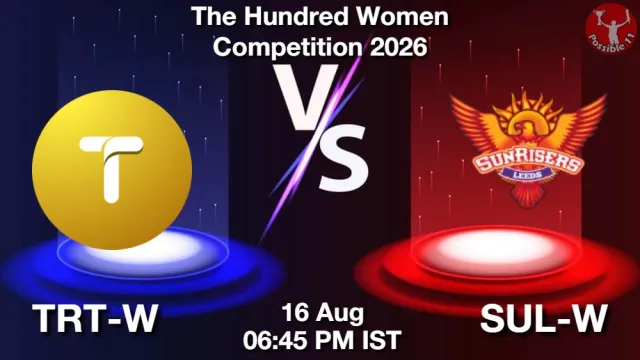 TRT-W vs SUL-W Match Previews and Cricket Tips